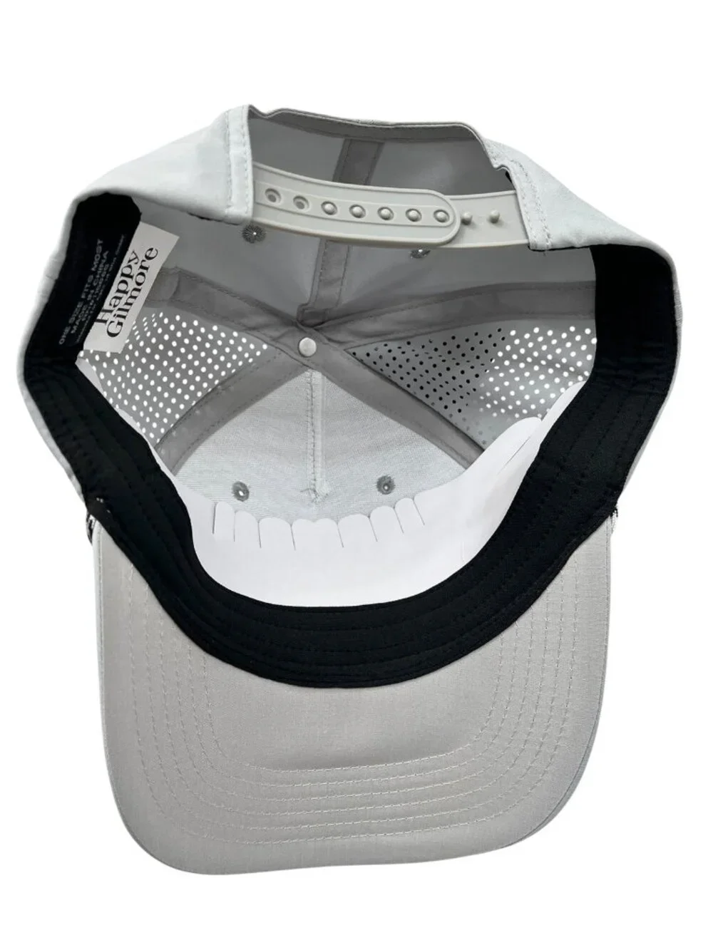 Happy Gilmore Just Tap It In Golf Hat Light Gray NWT